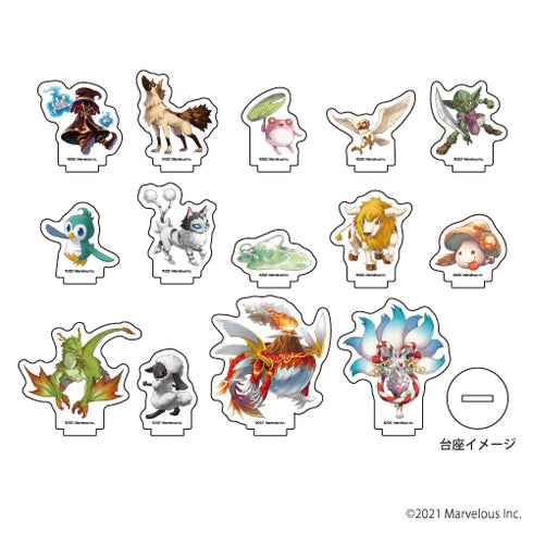 『ルーンファクトリー5』アクリルぷちスタンド 01/BOX (全14種)